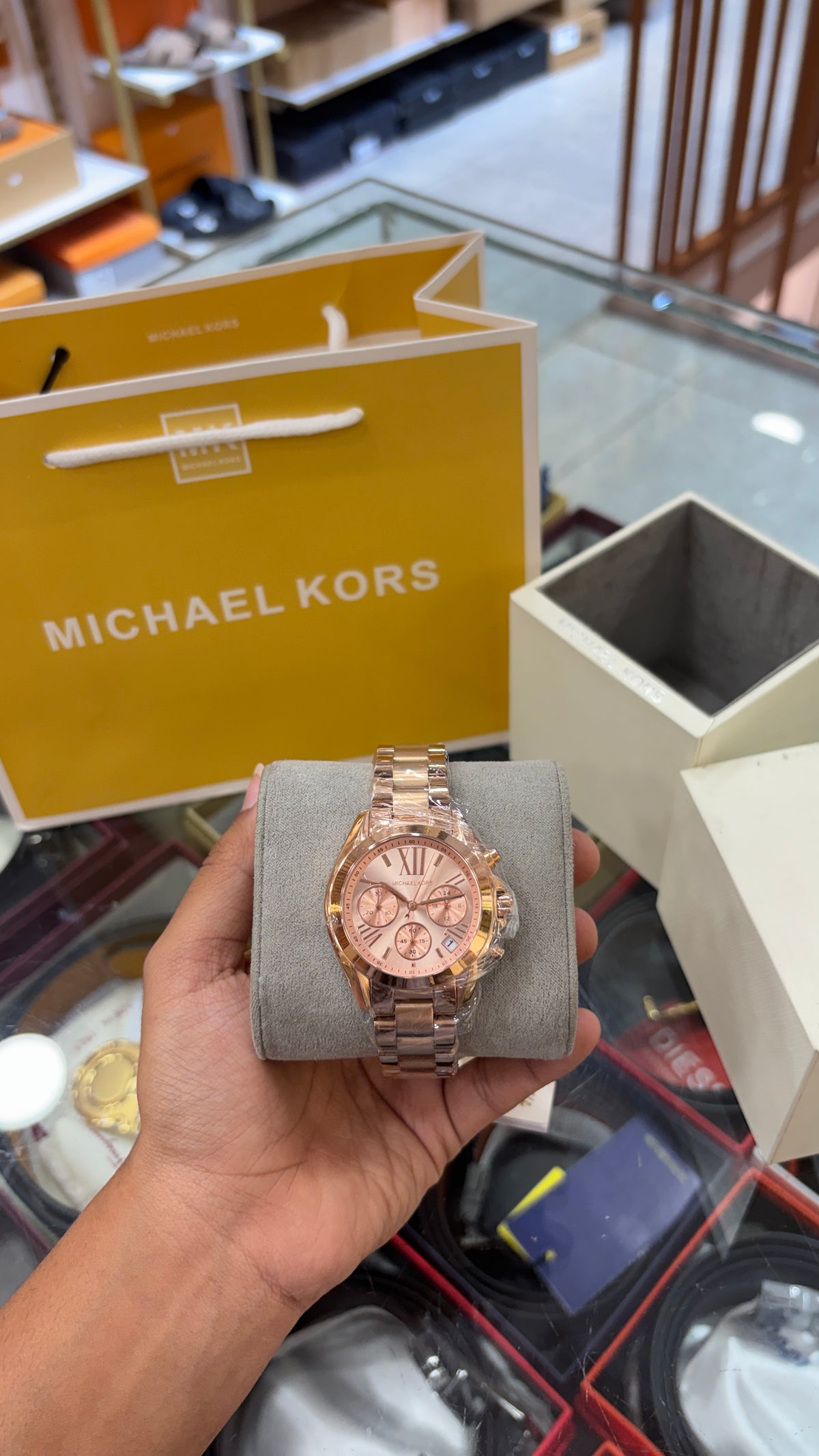 MK5799 Mini Bradshaw Chronograph Watch for Women