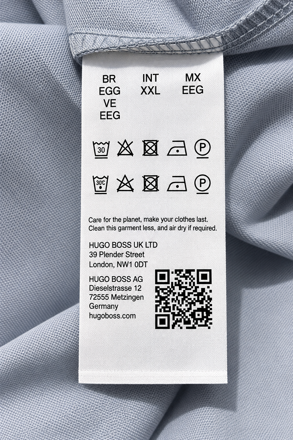 Light Blue Graphic Print Crew Neck T-Shirt