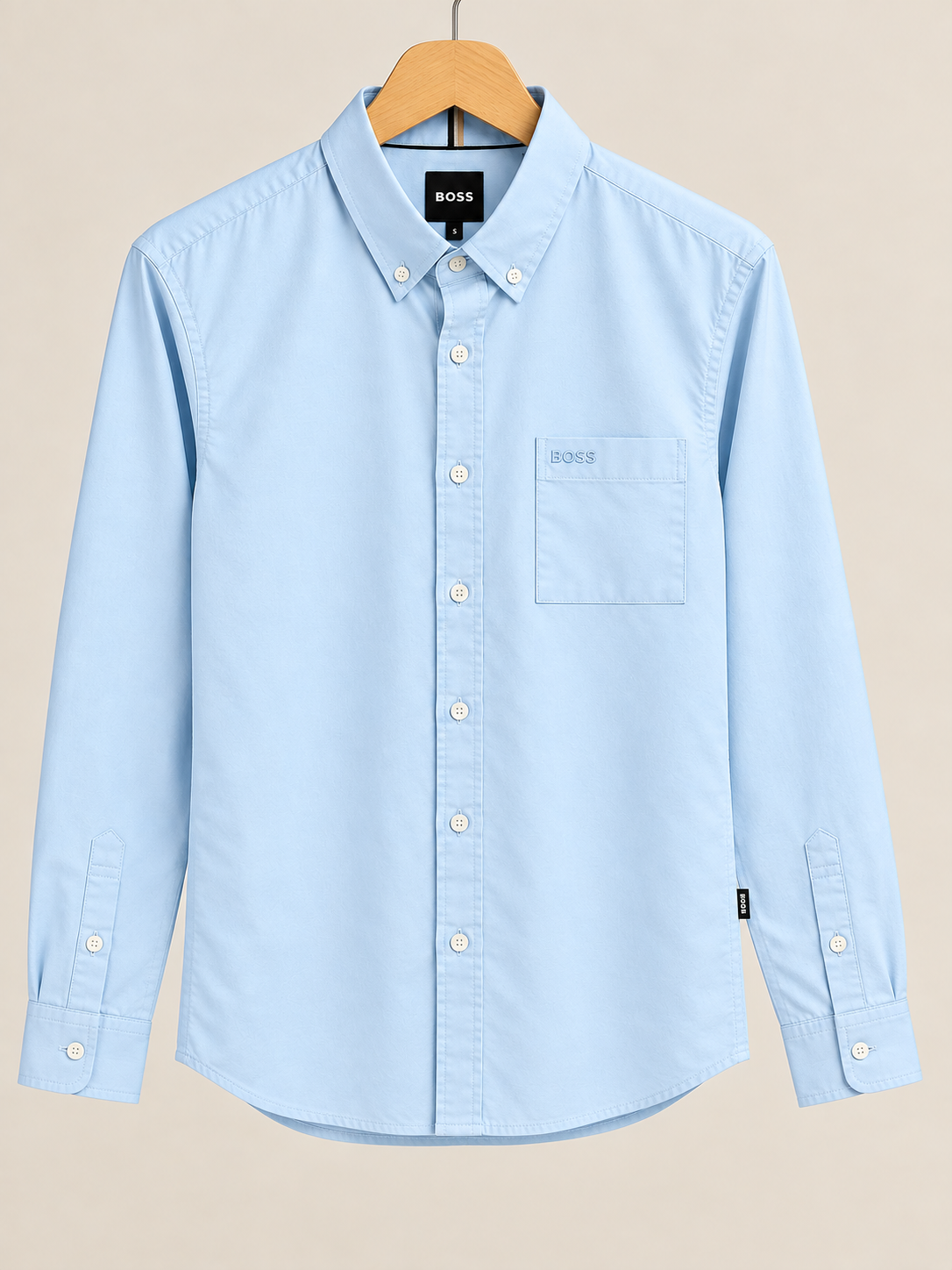 Classic Light Blue Button-Down Shirt