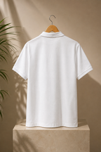 Minimalist Contrast Polo
