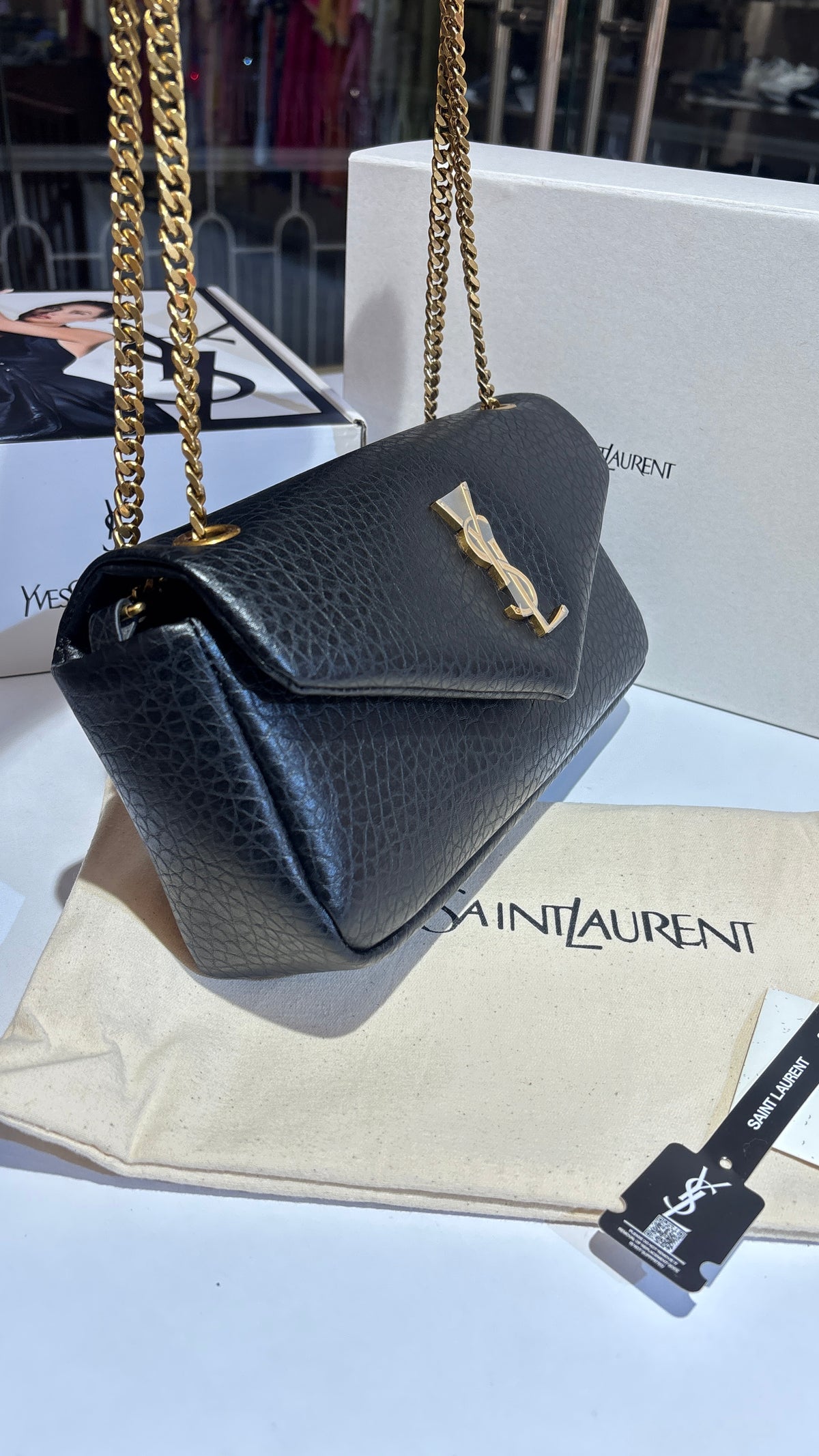 Textured Quilted Shoulder Sling Bag