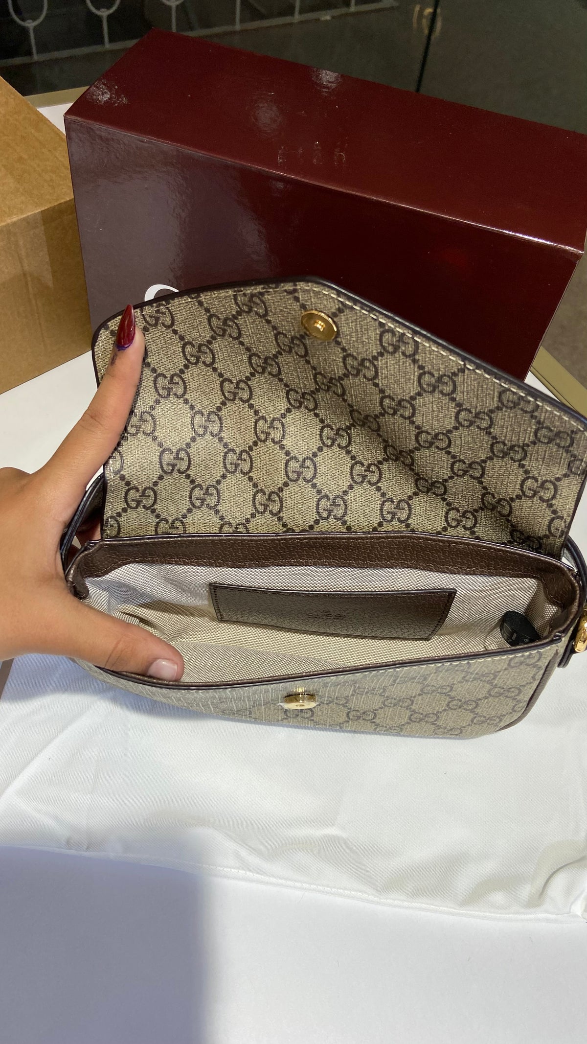 Signature monogram Crossbody Bag