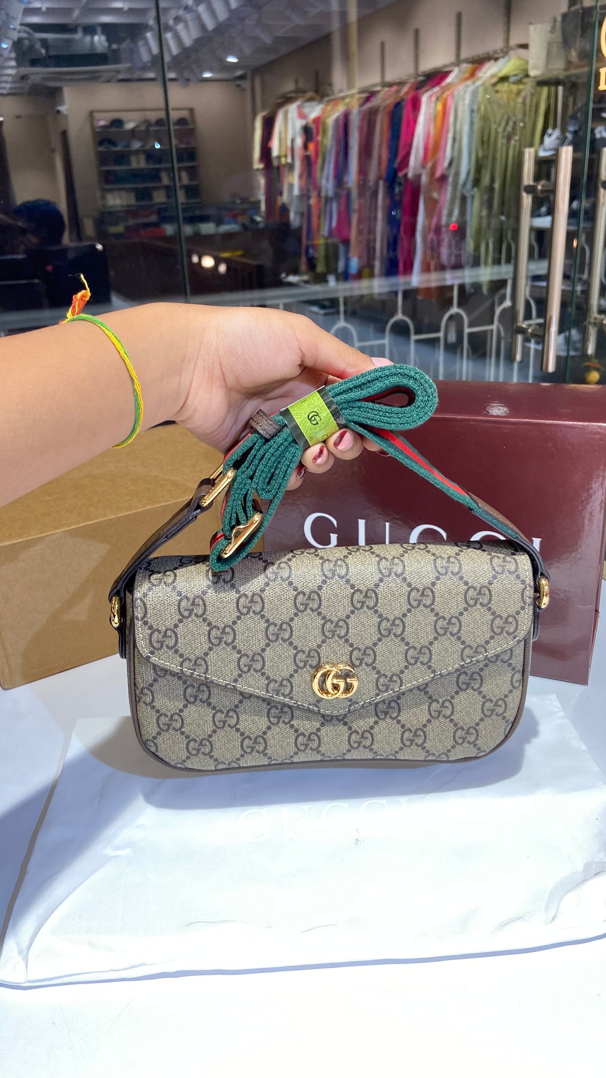 Signature monogram Crossbody Bag