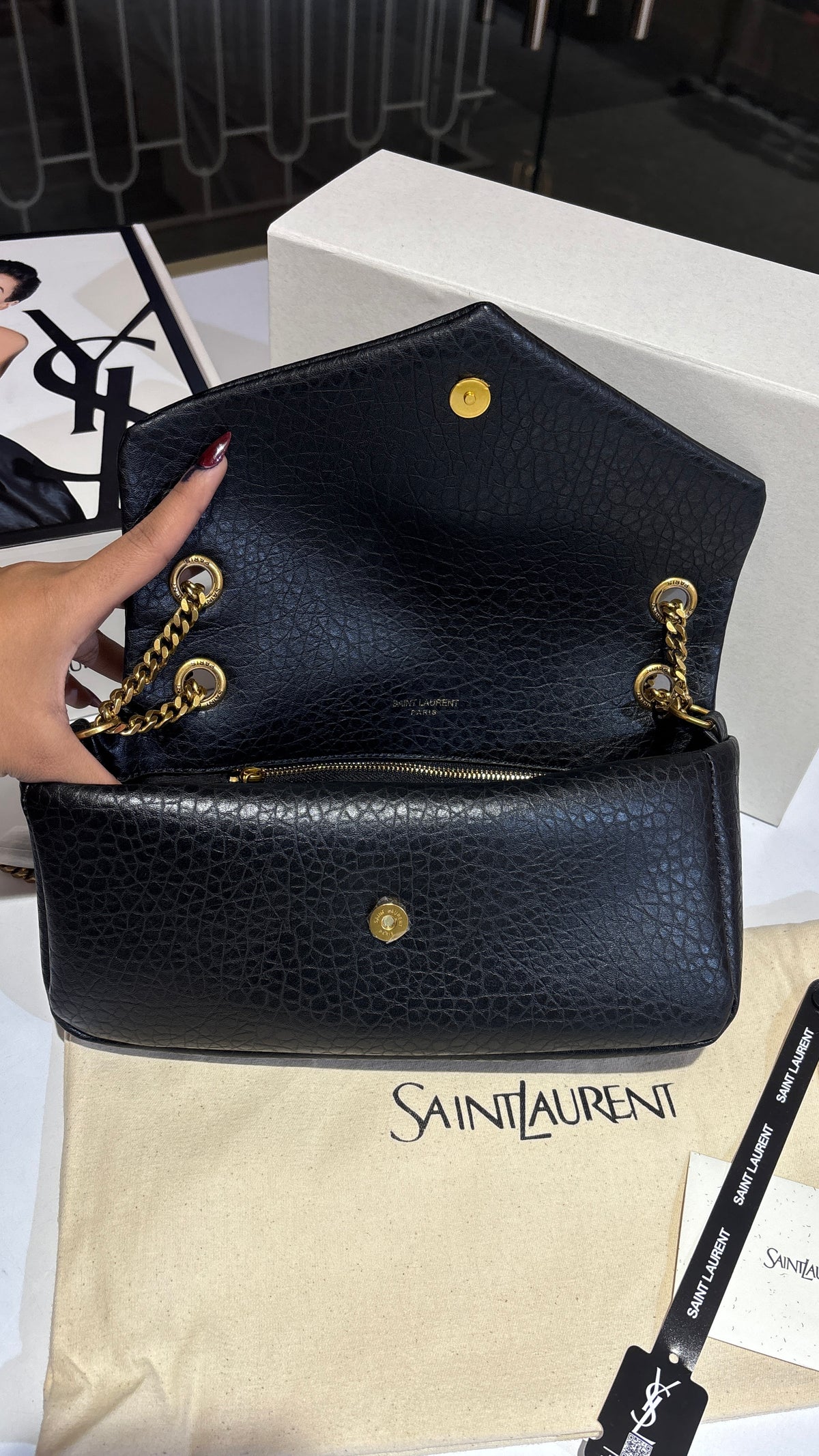 Textured Quilted Shoulder Sling Bag