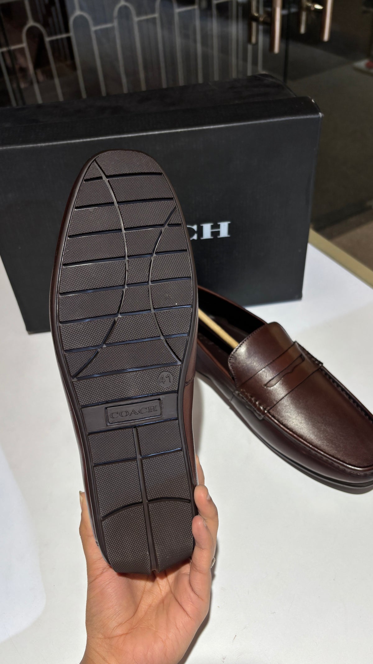 Classic Deep Brown Leather Loafers