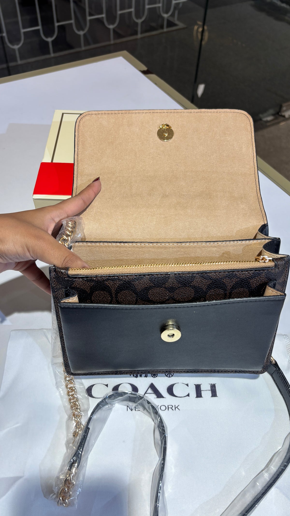 Classic monogram Dual Shade Sling bag