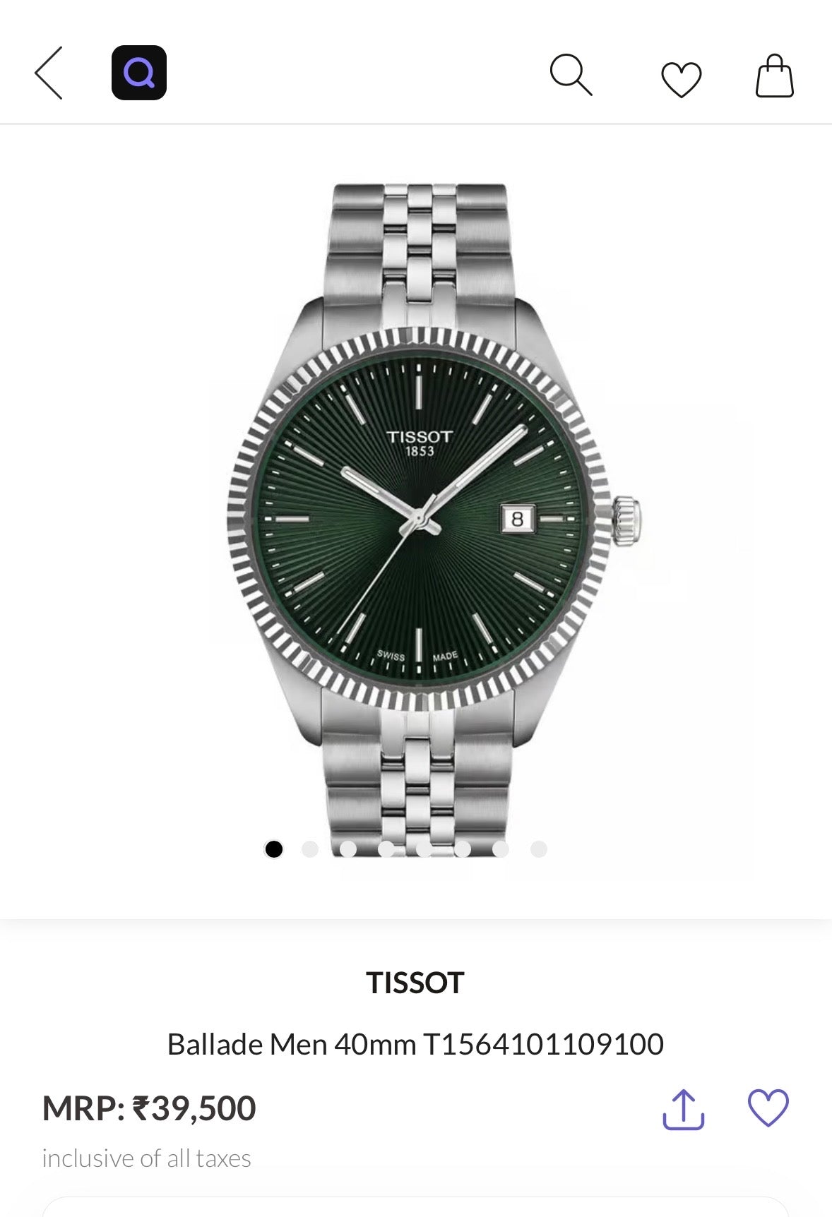 Ballade Men 40mm T1564101109100