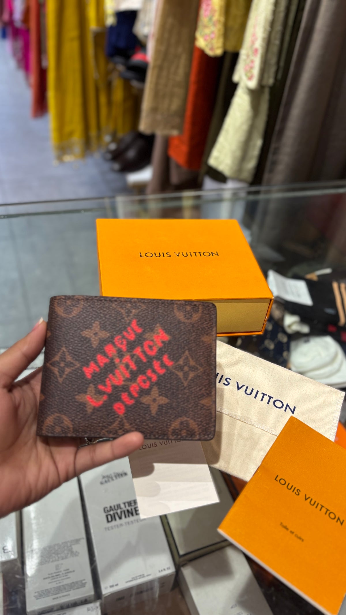 Signature Brown monogram wallet