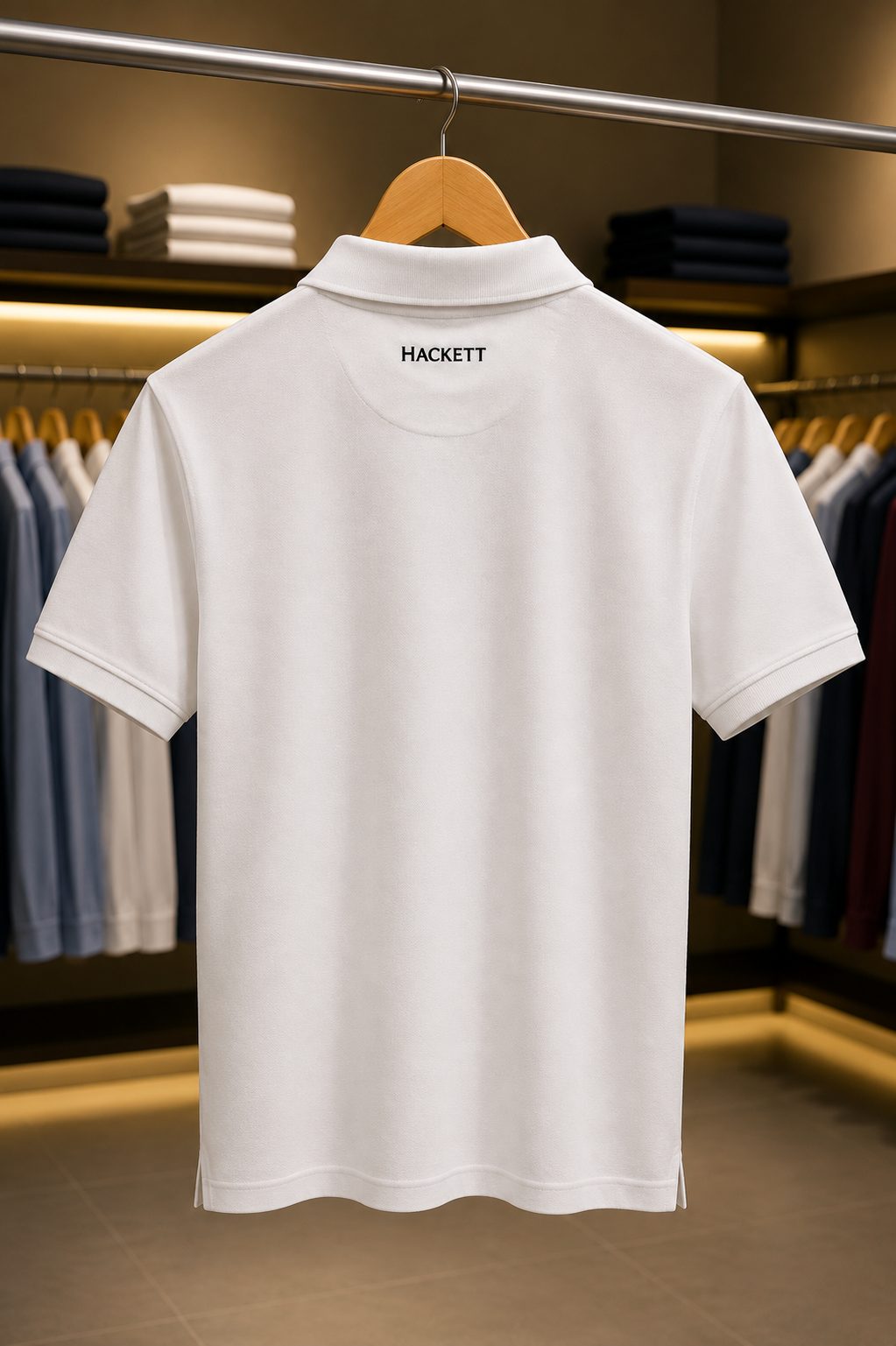 White London Rowing Club Embroidered Polo T-Shirt