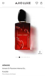 GA Passione intense genuine tester