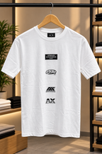 Graphic Logo Print Crew Neck T-Shirt