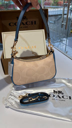 Monogram Shoulder bag with charm