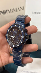 AR70009 CERAMICA BLUE DIAL MEN 43MM