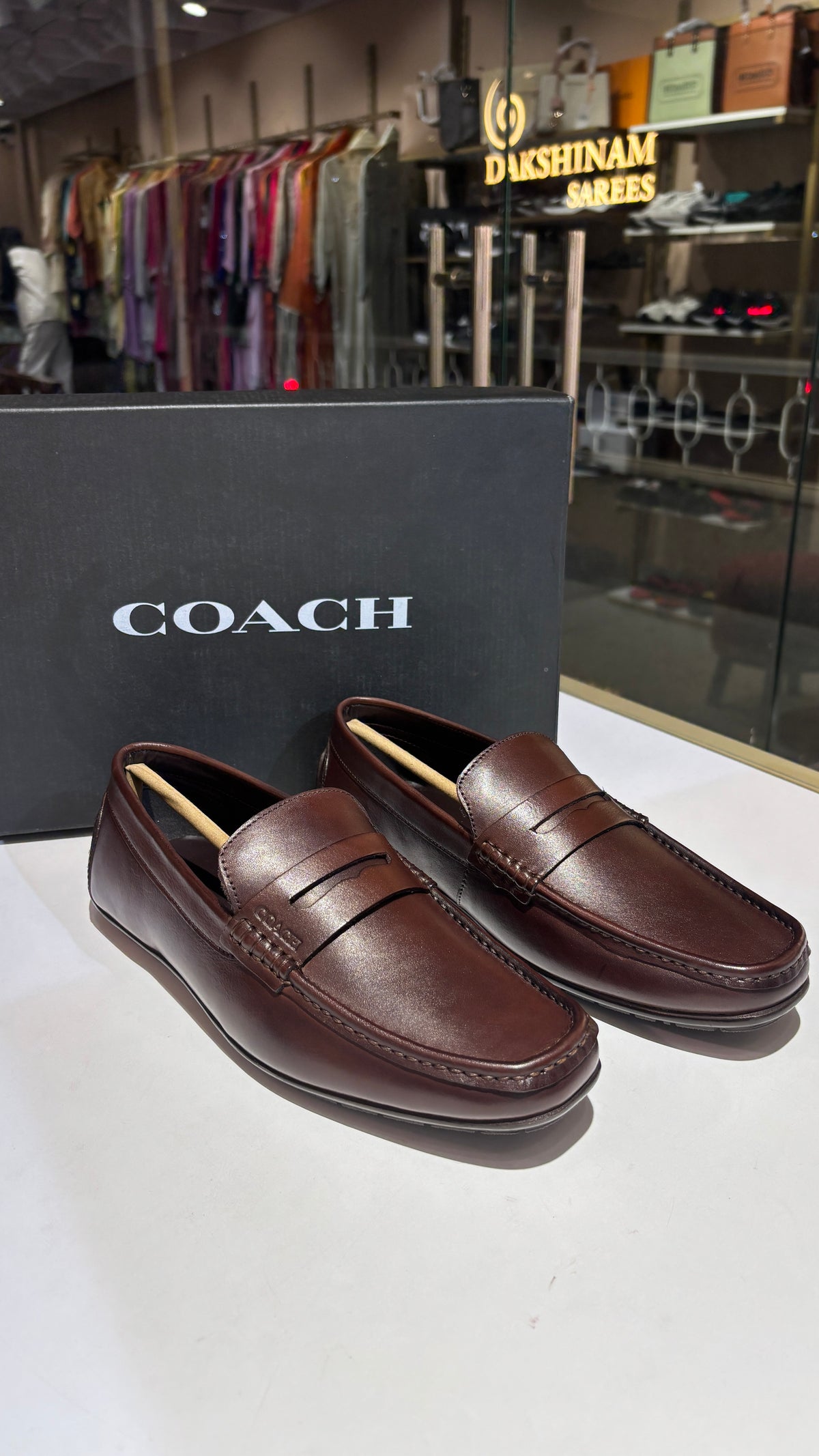 Classic Deep Brown Leather Loafers