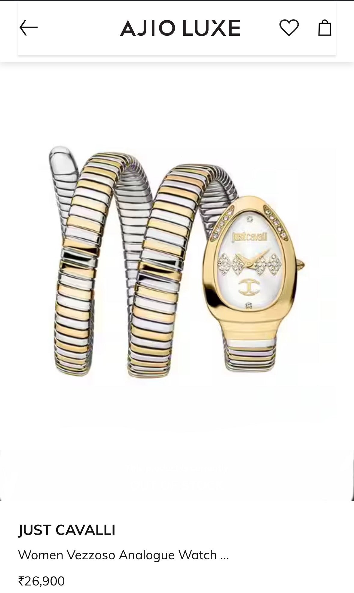 Women Vezzoso Analogue Watch
