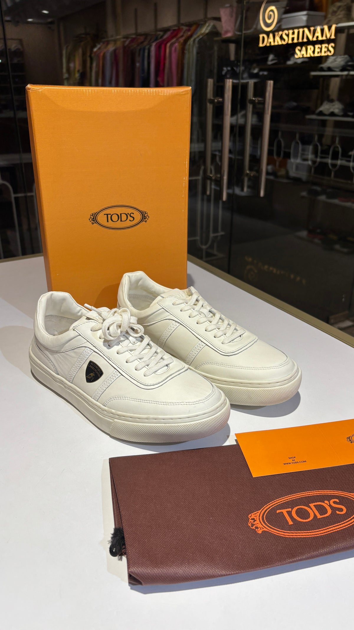 Classic White Leather low-Top sneakers