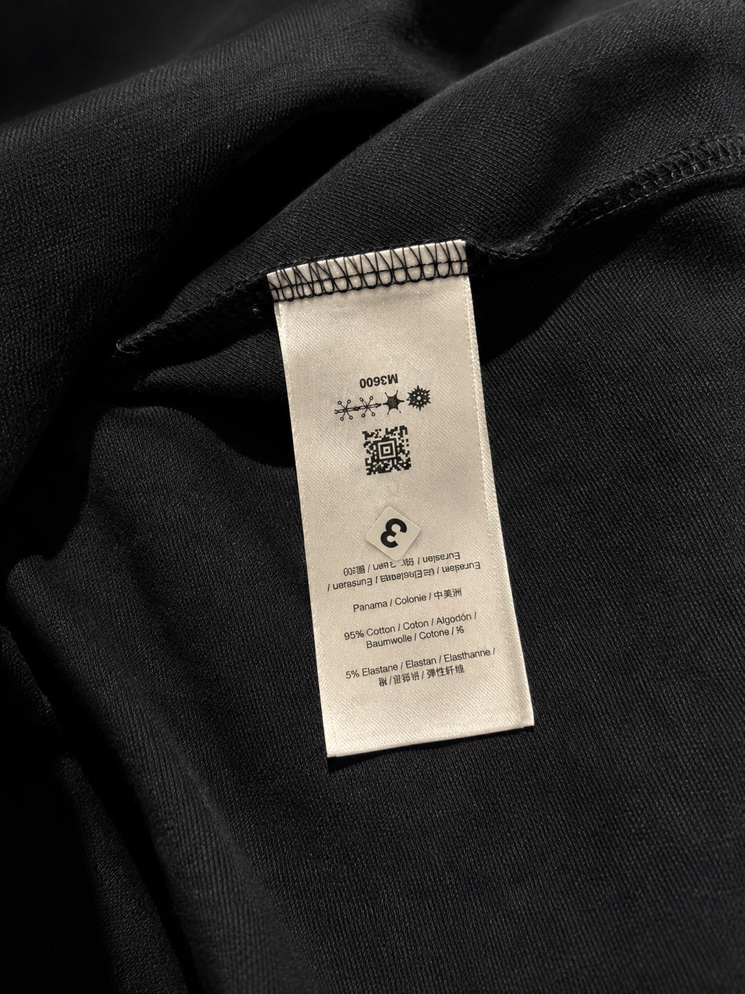 Navy Contrast-Tip Collar Polo T-Shirt