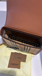 Signature Check Detail crossbody bag