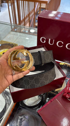 Classic Monogram Leather Belt