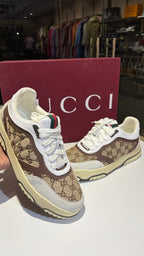 Signature Patterned Monogram Sneakers