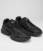 All-Black Retro Runner Sneakers