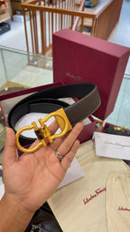 Classic Monogram Leather Belt