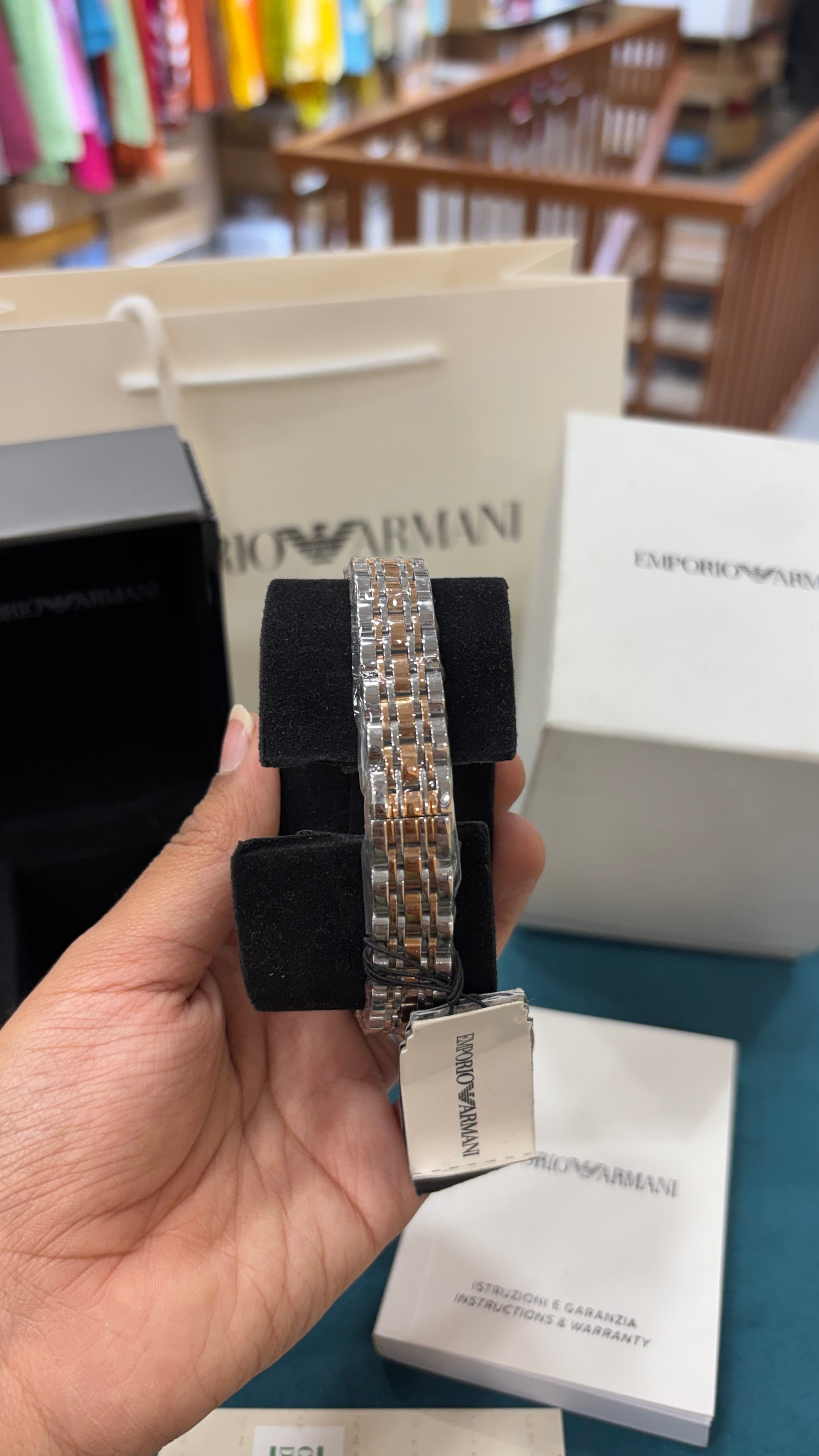 AR60023 Gianni T-Bar Automatic Watch for Women