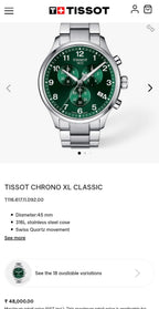 TISSOT CHRONO XL CLASSIC
T116.617.11.092.00