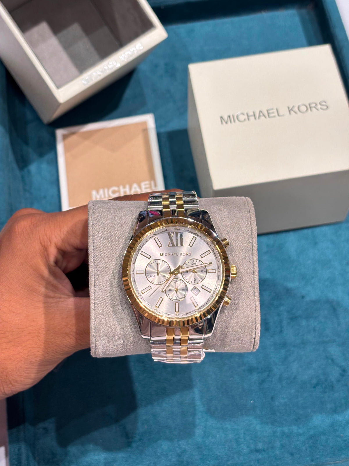 MICHAEL Michael Kors MK8344 Lexington Chronograph Watch for Men