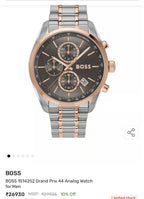 1514252 Grand Prix 44 Analog Watch for Men