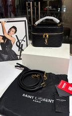 Quilted Vanity Box Bag