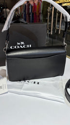 Black monogram tabby bag with 2 straps