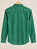 Classic Green Button-Down Shirt