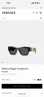 The Emblem Wrap Sunglasses