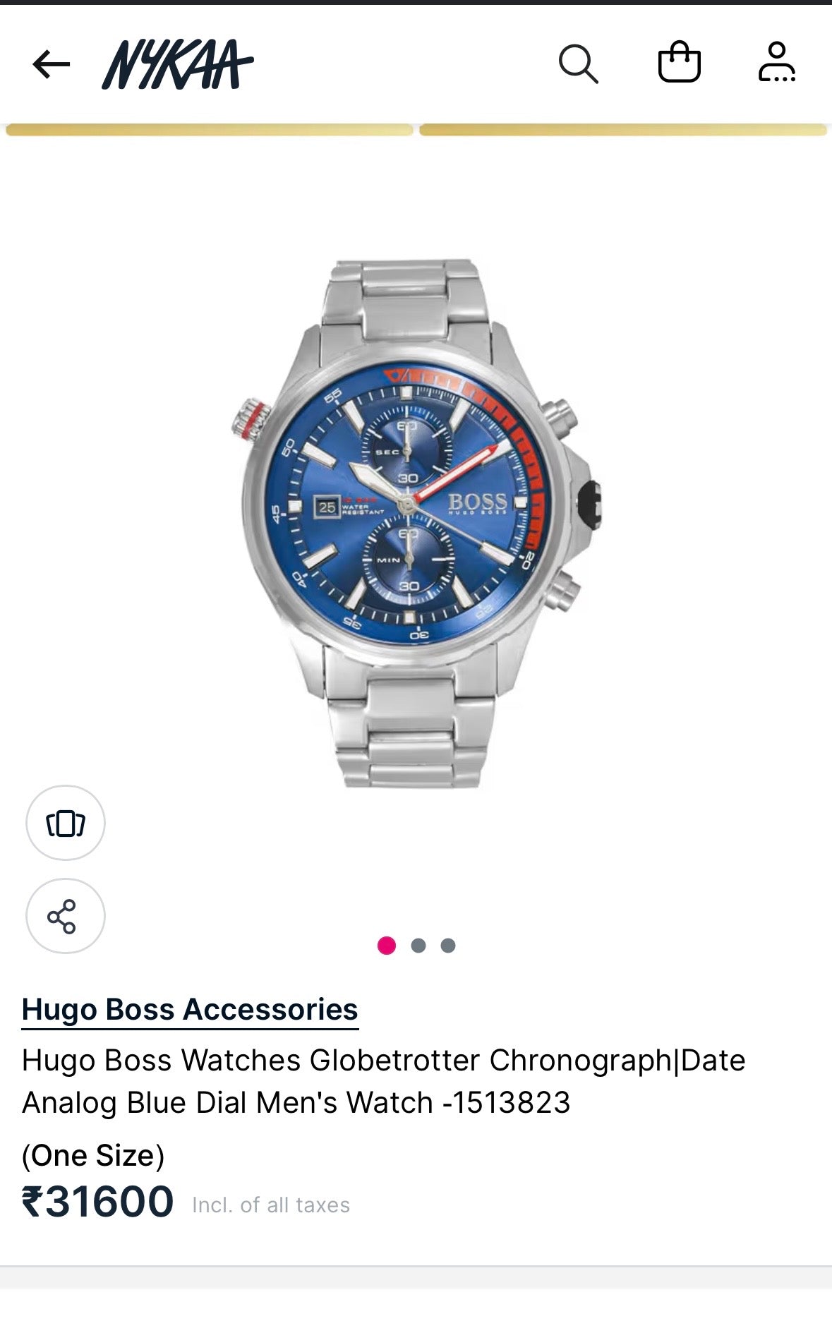 Chronograph Wrist Analogue Watch