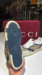 Signature snake Patterned Monogram Sneakers