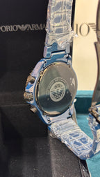 AR70009 CERAMICA BLUE DIAL MEN 43MM