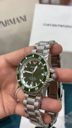 AR60088 Sea Explorer Men Automatic Green Dial Analog Stainless