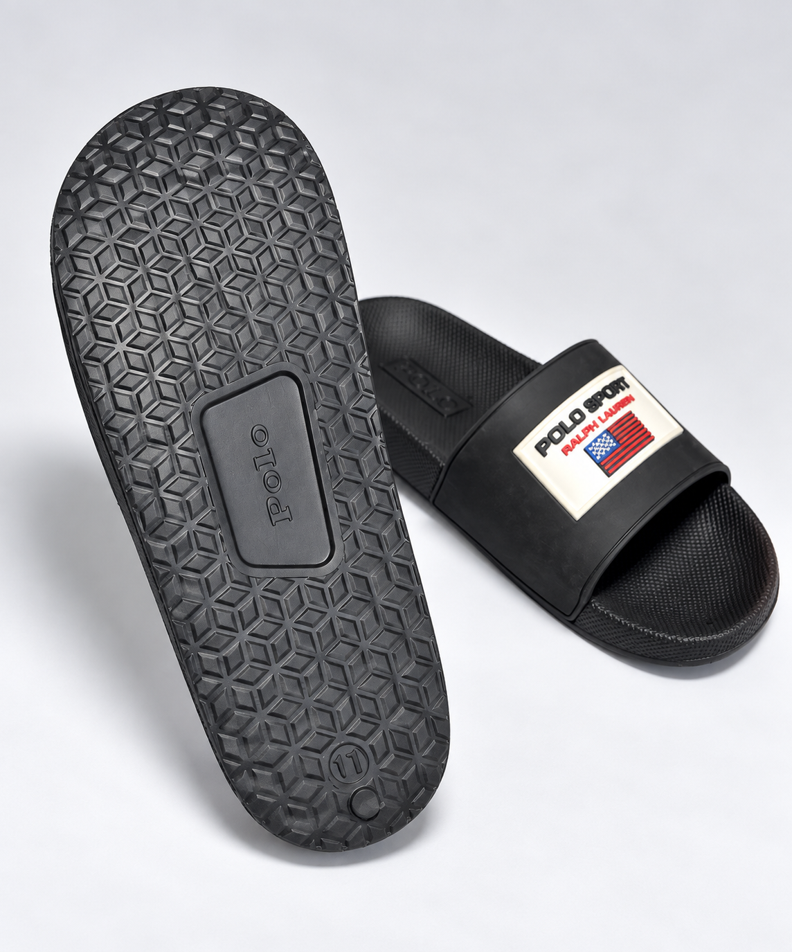 Classic Black Textured Slide