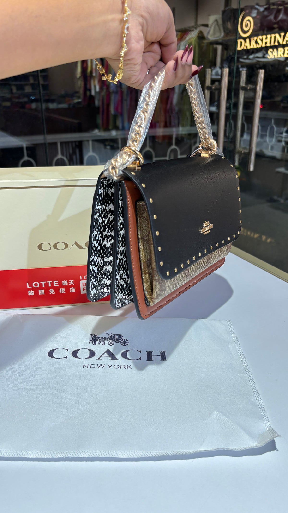 Classic Dual Shade Sling bag