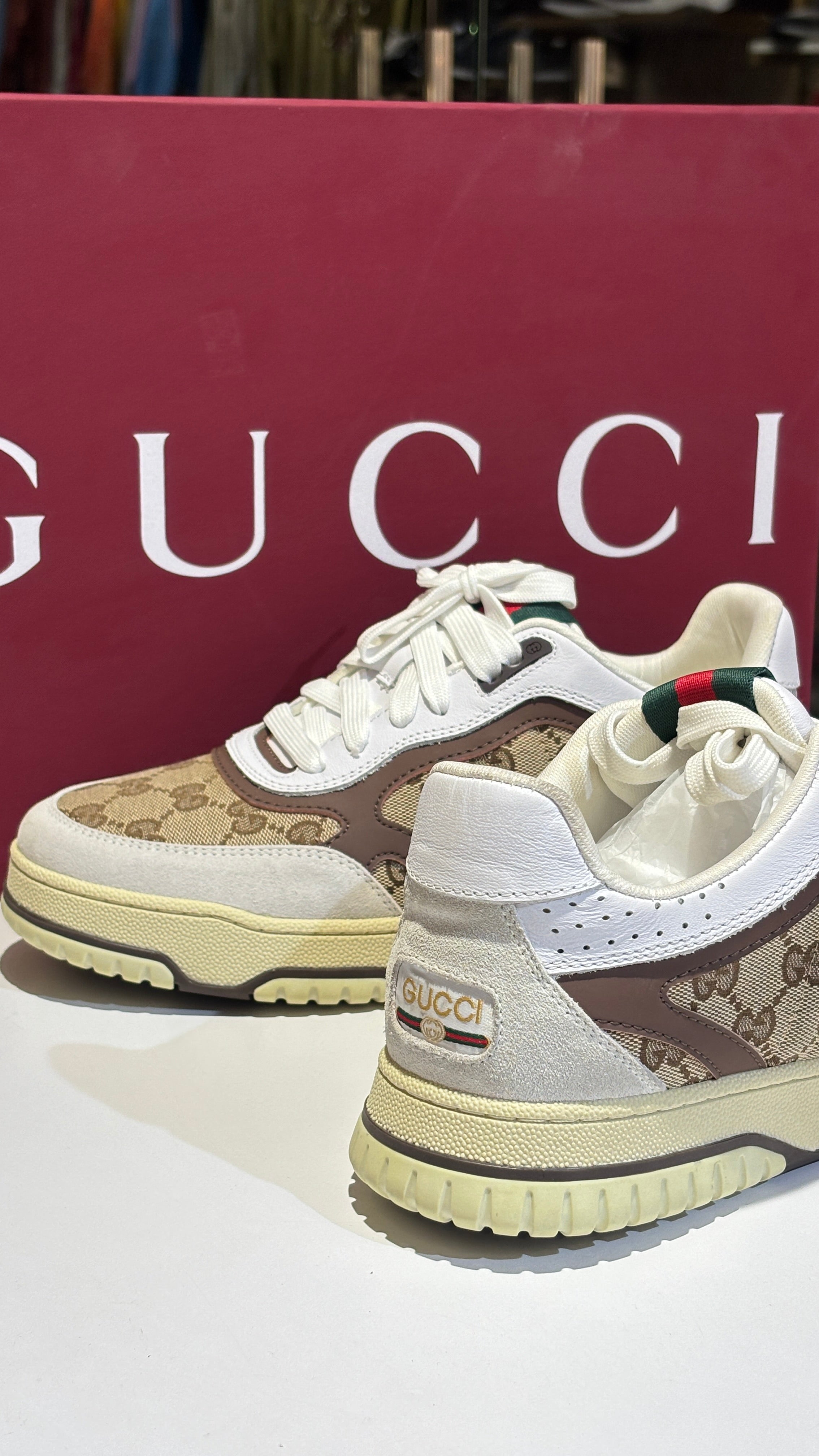 Signature Patterned Monogram Sneakers