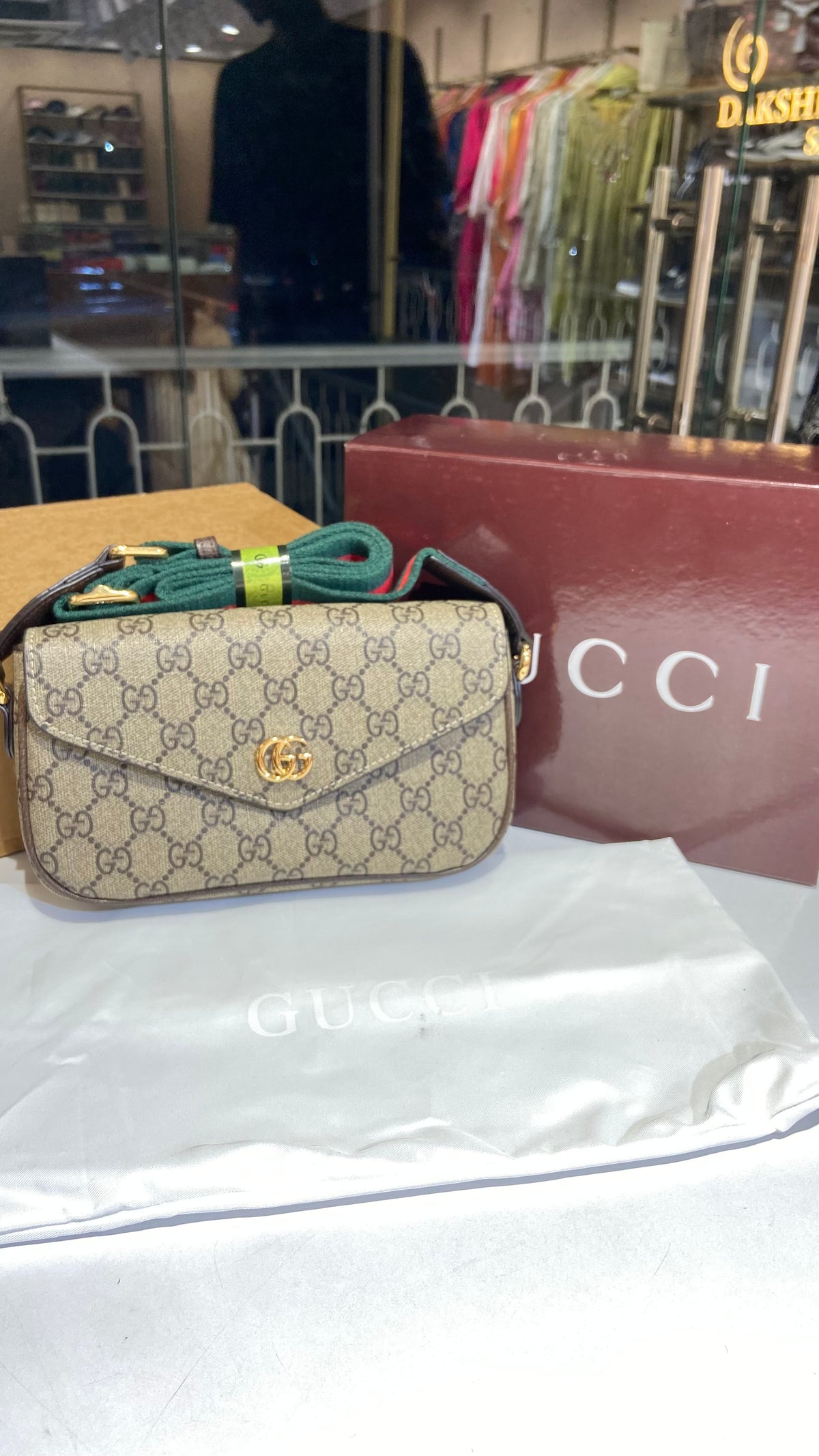 Signature monogram Crossbody Bag