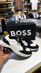 Contemporary Colorblock Chunky Sneakers