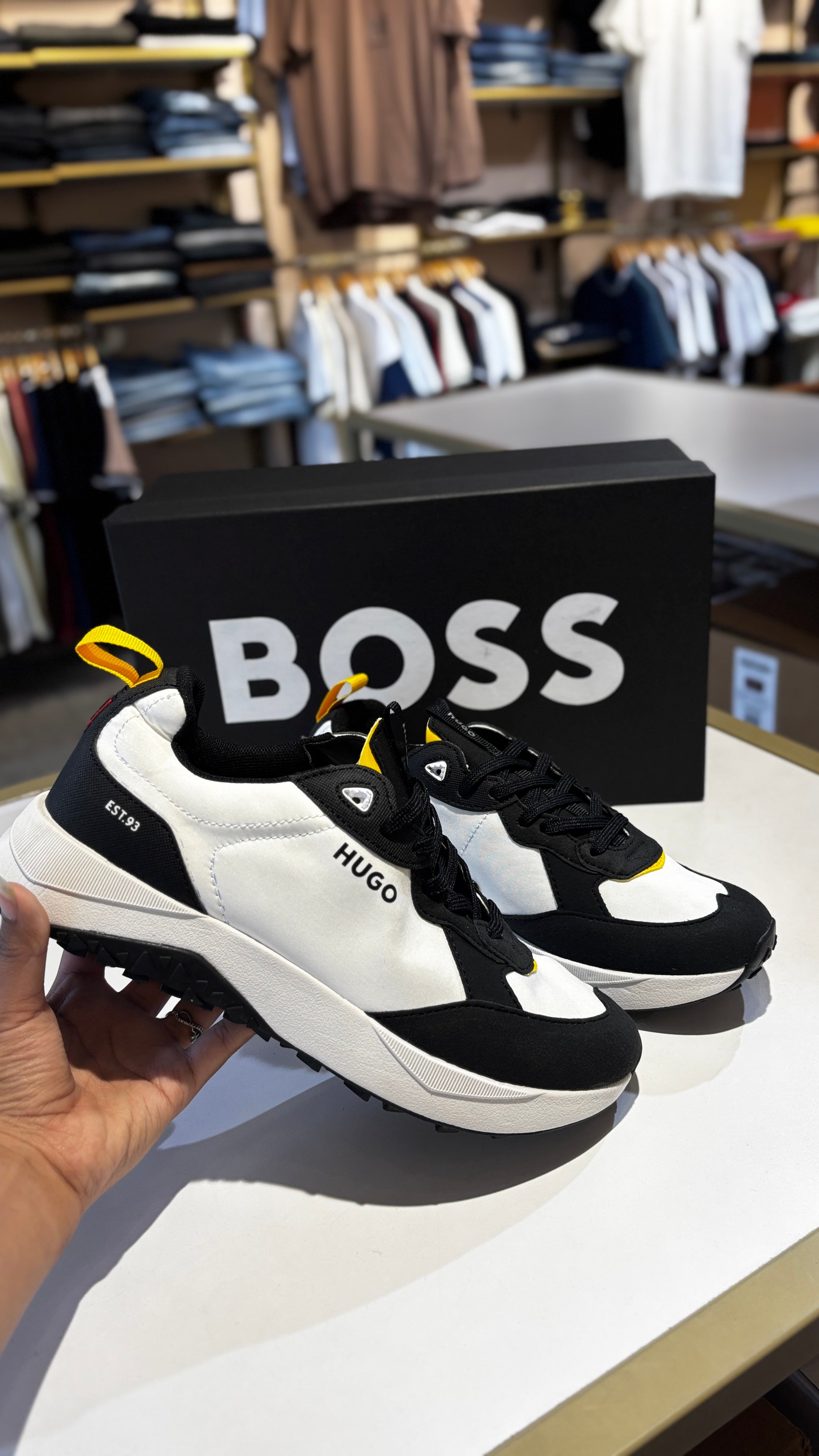 Contemporary Colorblock Chunky Sneakers