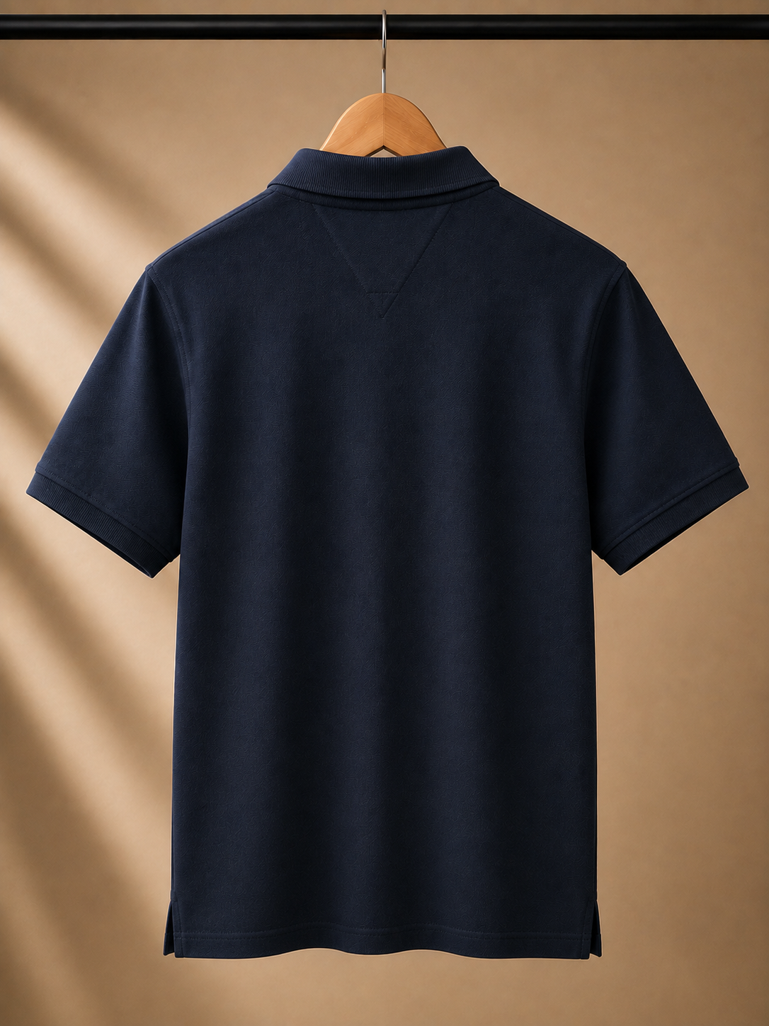 Navy Blue Classic Logo Polo T-Shirt