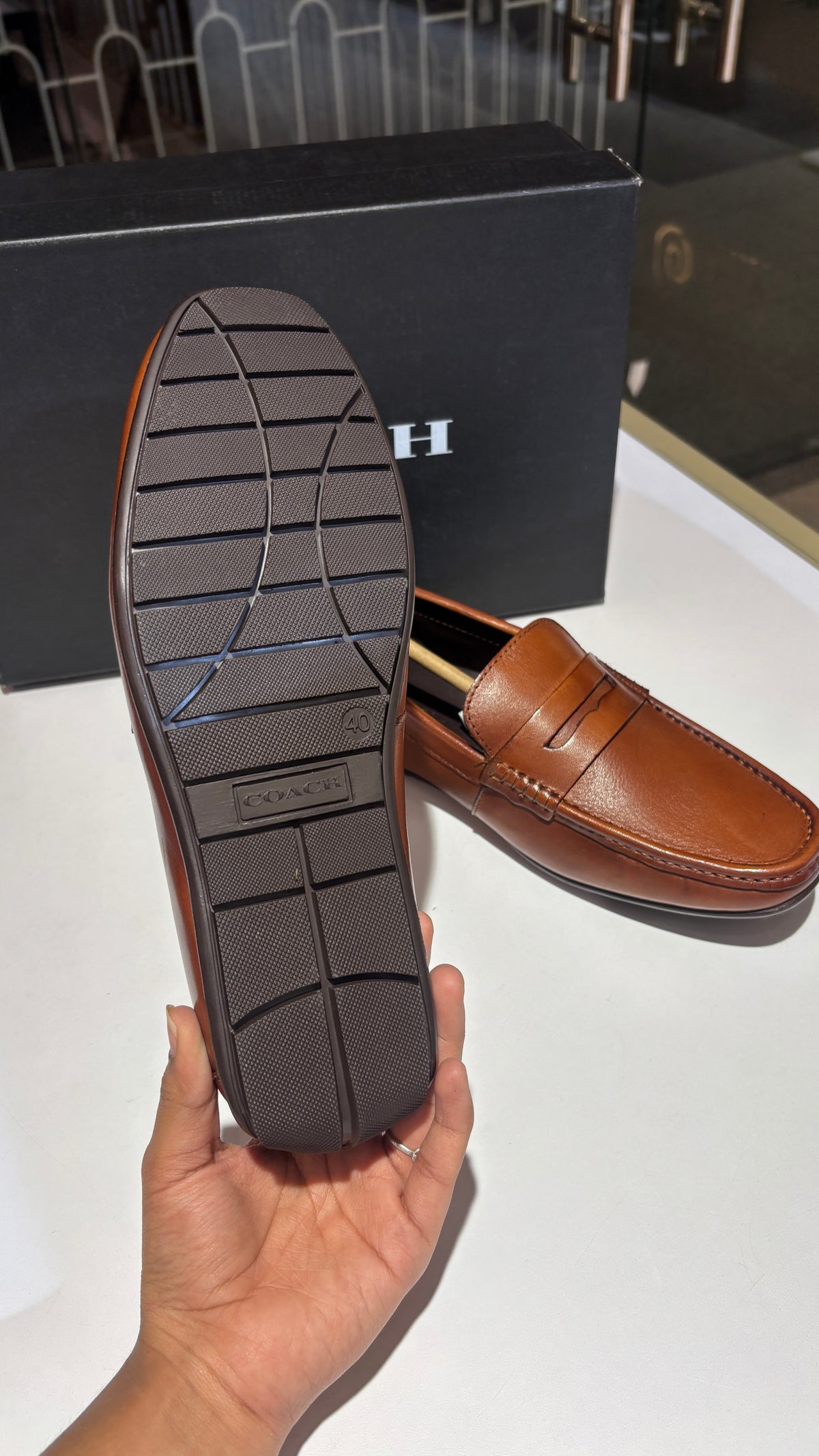 Classic Tan Leather Loafers