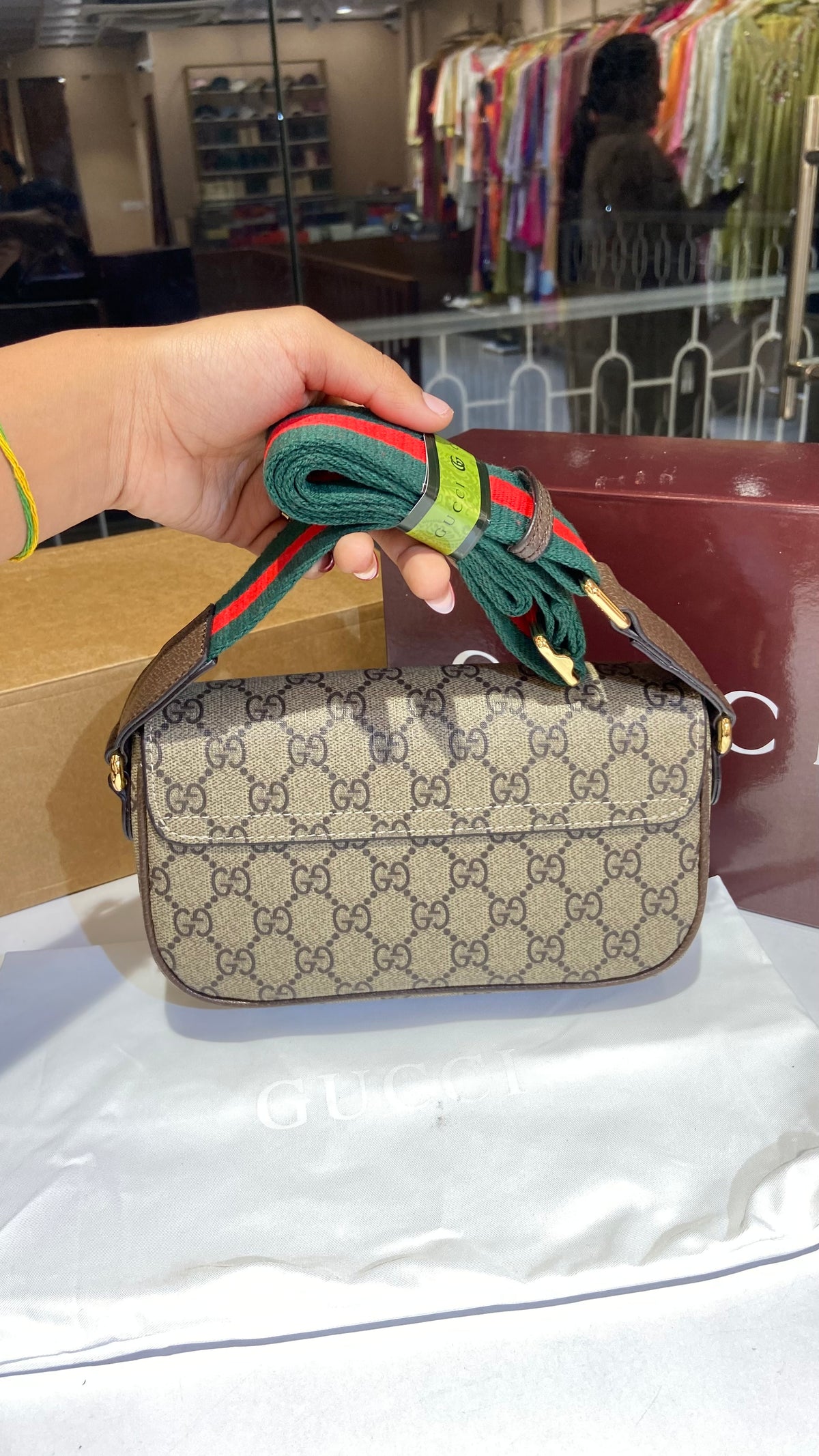 Signature monogram Crossbody Bag