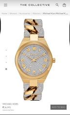 MK7487 Lennox Analog Watch for Women