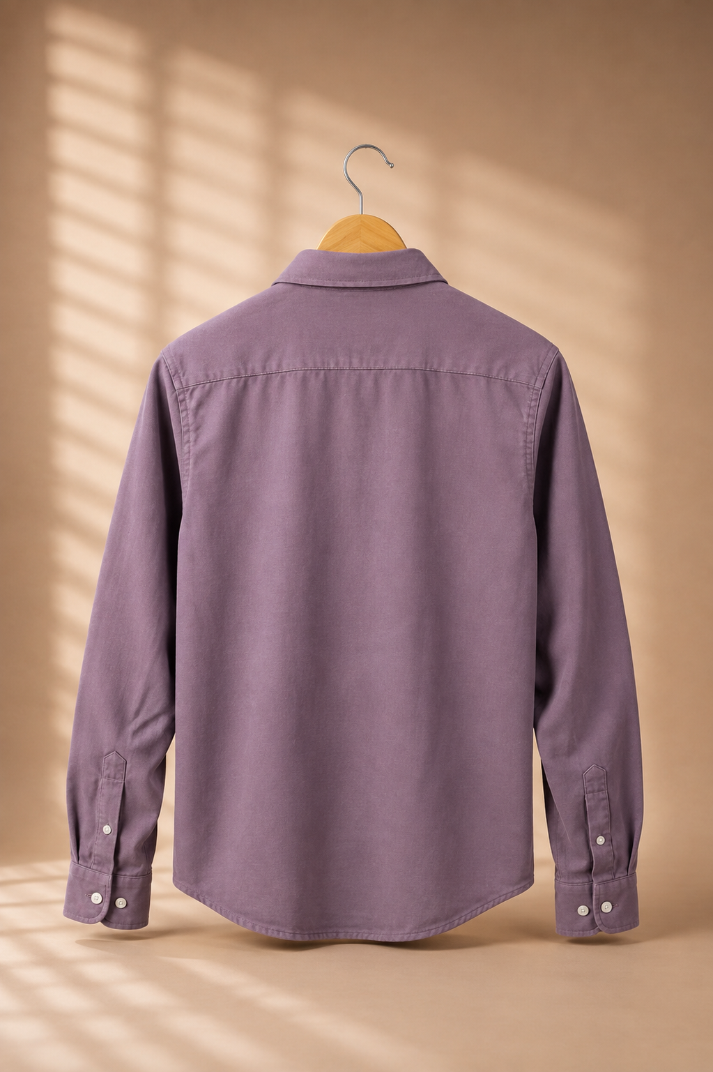 Premium Mauve Button-Down Shirt