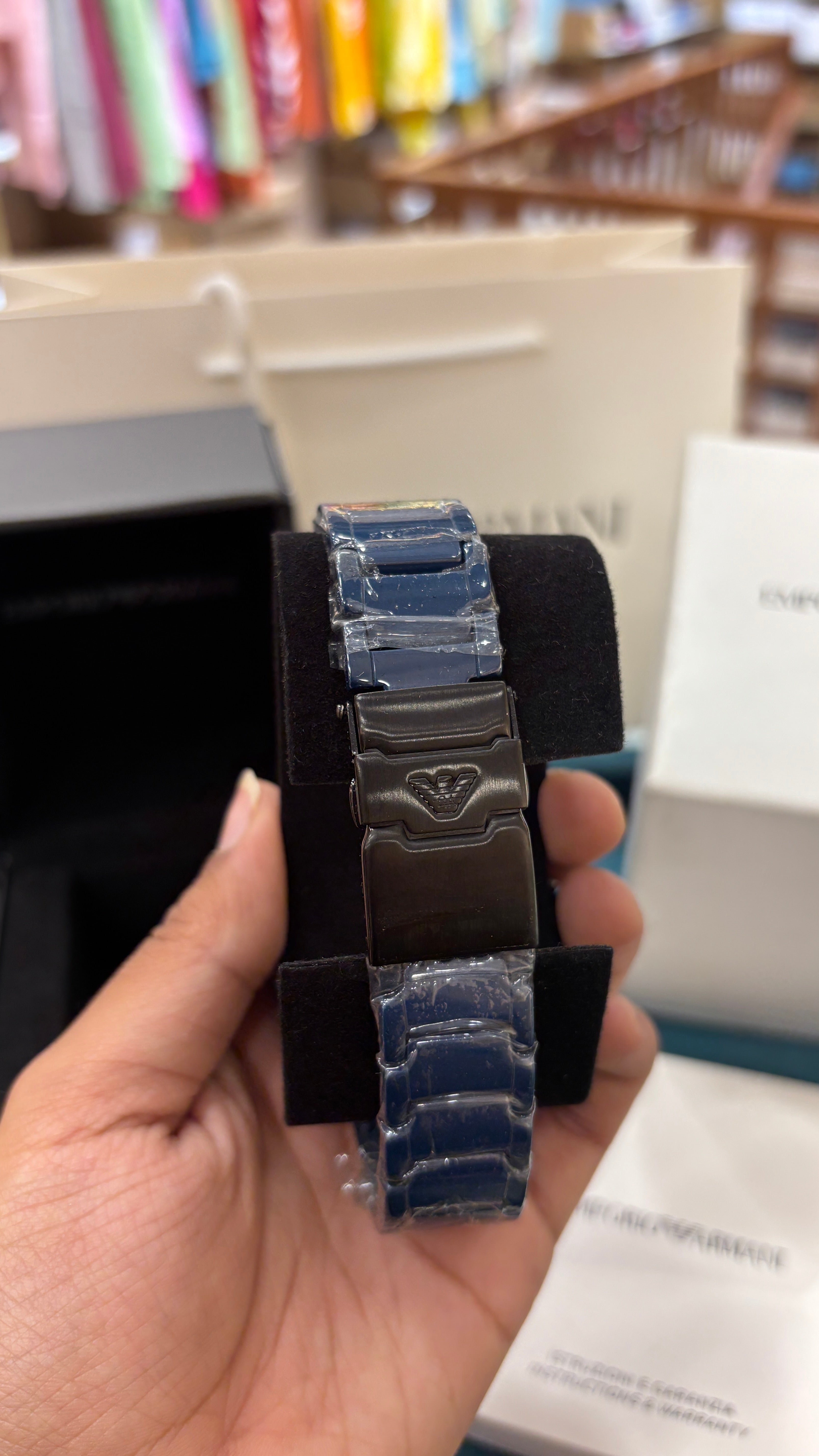 AR70009 CERAMICA BLUE DIAL MEN 43MM